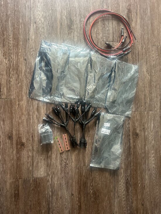 None Other - Solar MC4 Connectors Y Splitter Cable Lot 10+ Pairs + Wires PV Panel Extension